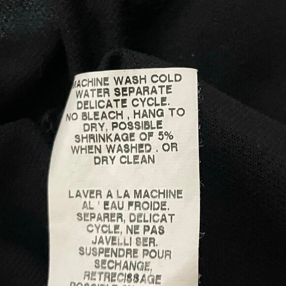 Karen Kane Women's Multi Striped Hi Low Hem Stretch Mesh Dress Size M - Picture 14 of 16